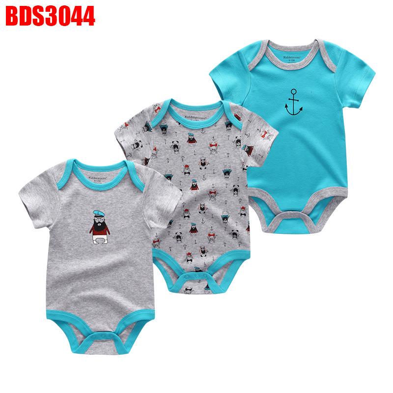 Одежда для новорожденных мальчиков и девочек, хлопковые ромперы