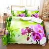 Sunny Garden Bedding Set Flowers 3D Printed Comfortable Brushed King Queen Twin Size Duvet Cover for Modern Bedroom Decoratiion