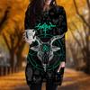 New In Autumn Magic Formation Sheep Head Print Plus Size Dress Women O'neck Long Sleeves Casual Pocket Dresses