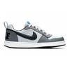 Nike Детские кроссовки Court Borough Low GS Cool Grey антрацит Pure-Platinum 839985-006