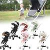 Wheeled Collapsible Four Baby Stroller Lightweight Foldable Seat Convertible