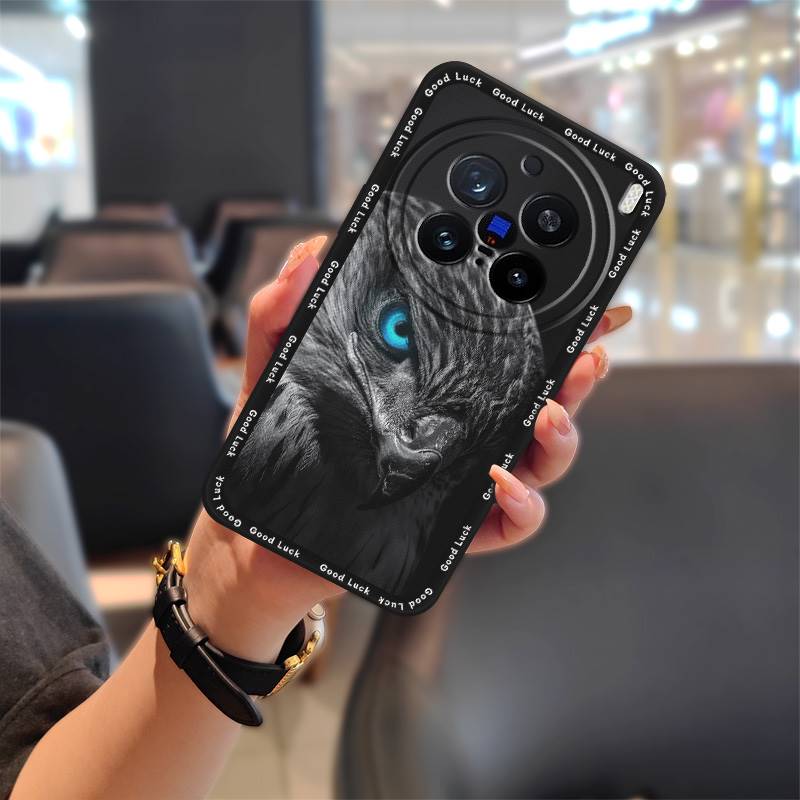 Задняя крышка водонепроницаемый чехол для телефона VIVO X200 Pro полный защитный чехол милый модный дизайн антипылевой прочный TPU