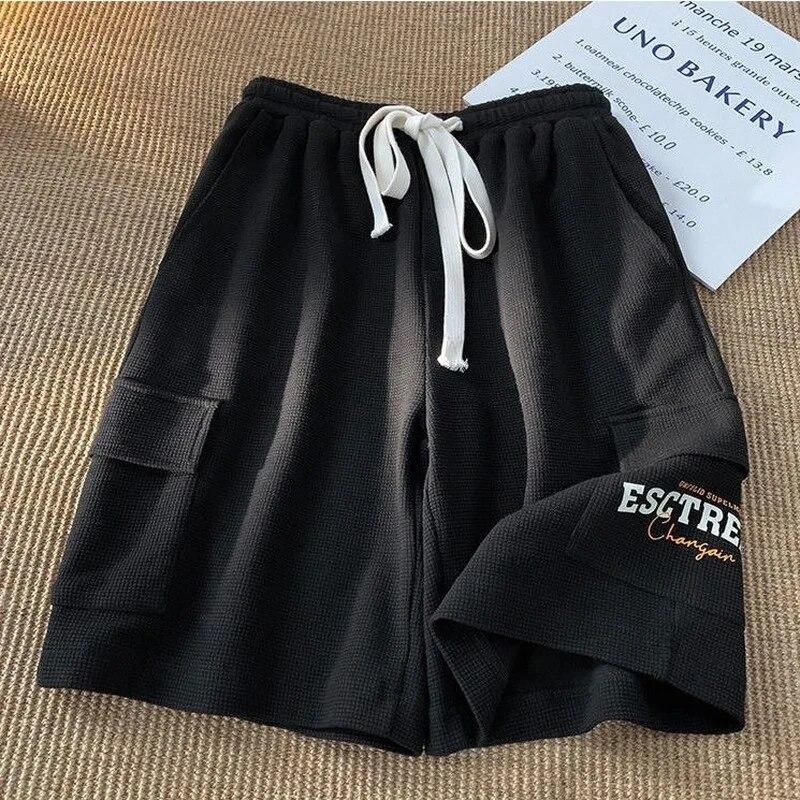 Sports Shorts Ladies Summer Large Size Loose Straight High Waist Slim Casual Wide Leg Five-point Pants Running Shorts for Women