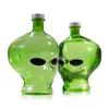 900mL Alien Kettle Water Wine Bottle Green High Borosilicate Glass Originality Bar Wine Cabinet Ornament Decoration Gift
