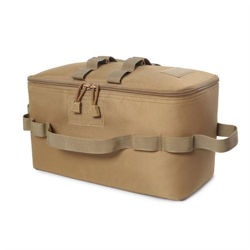 Сумка для хранения на открытом воздухе для кемпинга, большая вместительная сумка для инструментов для ногтей, органайзер для пикника