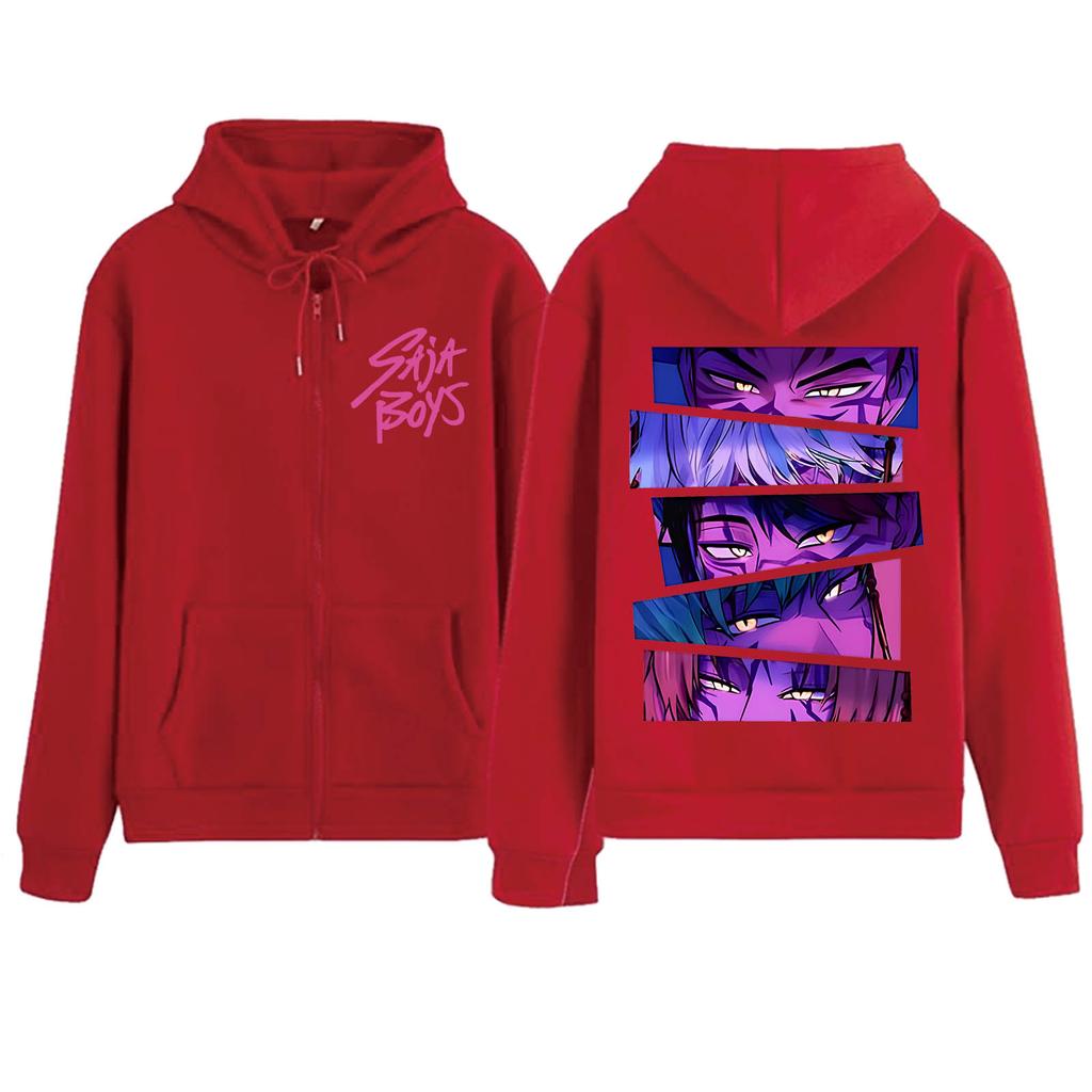 Kpop Demon Hunter Saja Boys Hoodie Harajuku Hip Hop Pullover Y2k Clothes