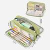 Pencil Case Large Capacity Pencil Pouch Box Stationery Zipper Pocket for School Home Storage Multilayer Pocket Office Organizer Gift for Men Women Kid