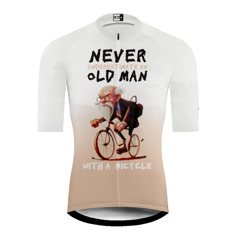 Men Cycling Jersey Classic Cycling Racing Tops Short Sleeve Cyclist Clothes Shirt Maillot Summer Bicycle Bike Wear