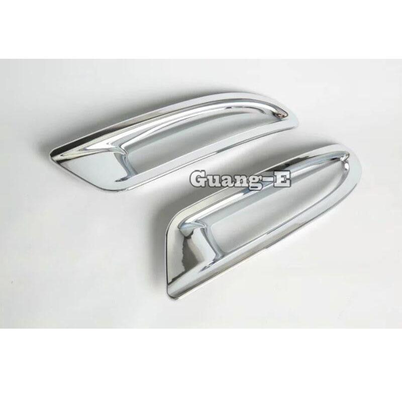 For Mazda6 Mazda 6 Atenza 2014 2015 2016 2017 2018 Car Detector ABS Trim Back Tail Rear Fog Light Lamp Frame Stick 2PCs