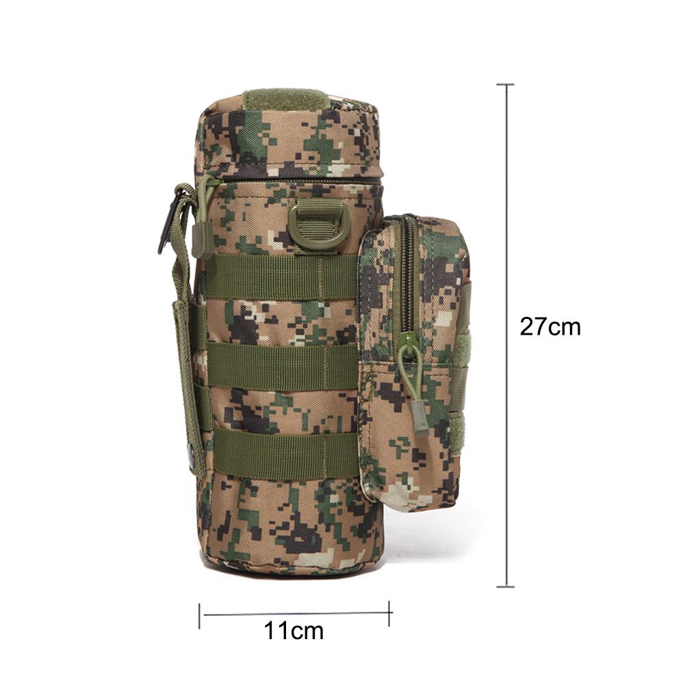 Тактический Чехол для Бутылки Воды Molle Портативный Чехол-Фонарь для Активного Отдыха Туризма Пешего Туризма Рыбалки Тактический Подвесной Чехол для Бутылки