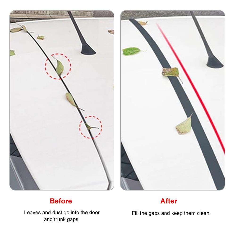 5M Автомобильные резиновые уплотнительные полосы, защитные полосы для шумоизоляции, наклонные Т-образные резиновые уплотнительные полосы для кромки окна, крыши лобового стекла