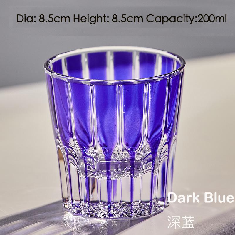 Старомодный граненый стеклянный стакан для виски, стакан для воды, подходит для коктейлей, виски, красного вина, водки