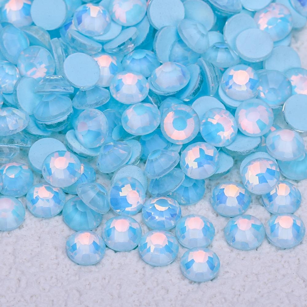 Weichen флуоресцентное протеиновое сверло, плоское дно, стеклянные стразы, неоновый свет, сделай сам, светящийся нейл-арт, ювелирное сверло для ногтей