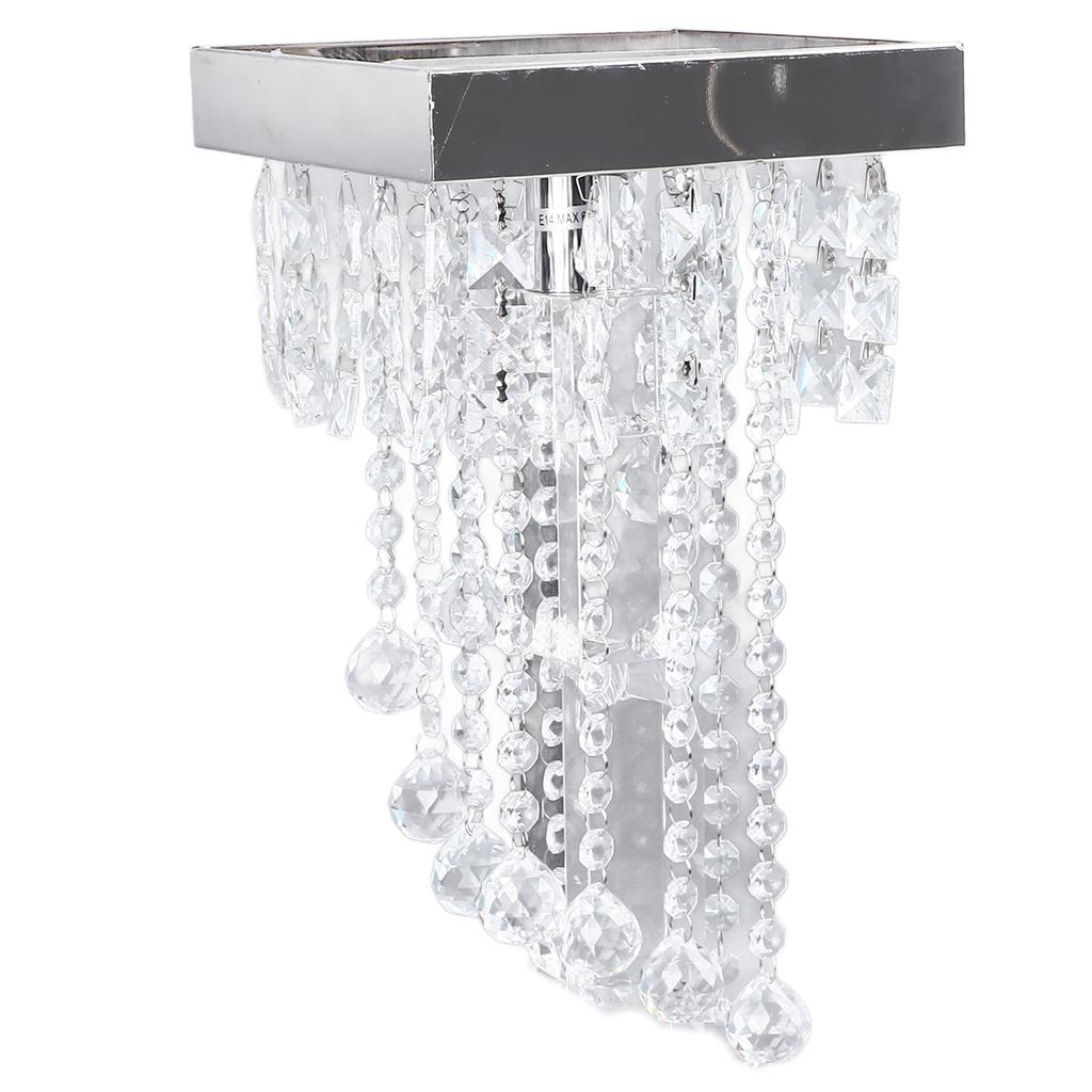 Crystal Flush Mount Ceiling Light Modern Minimalism LED Crystal Flushmount Chandelier