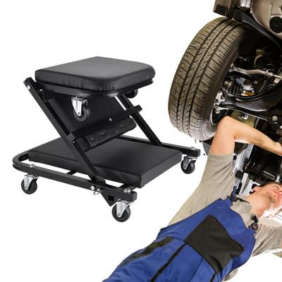 Автомобильное кресло Creeper Rolling Seat Mechanic Creeper со складной конструкцией Topside Creeper Гибкая толстая мягкая подушка для обслуживания автомобиля