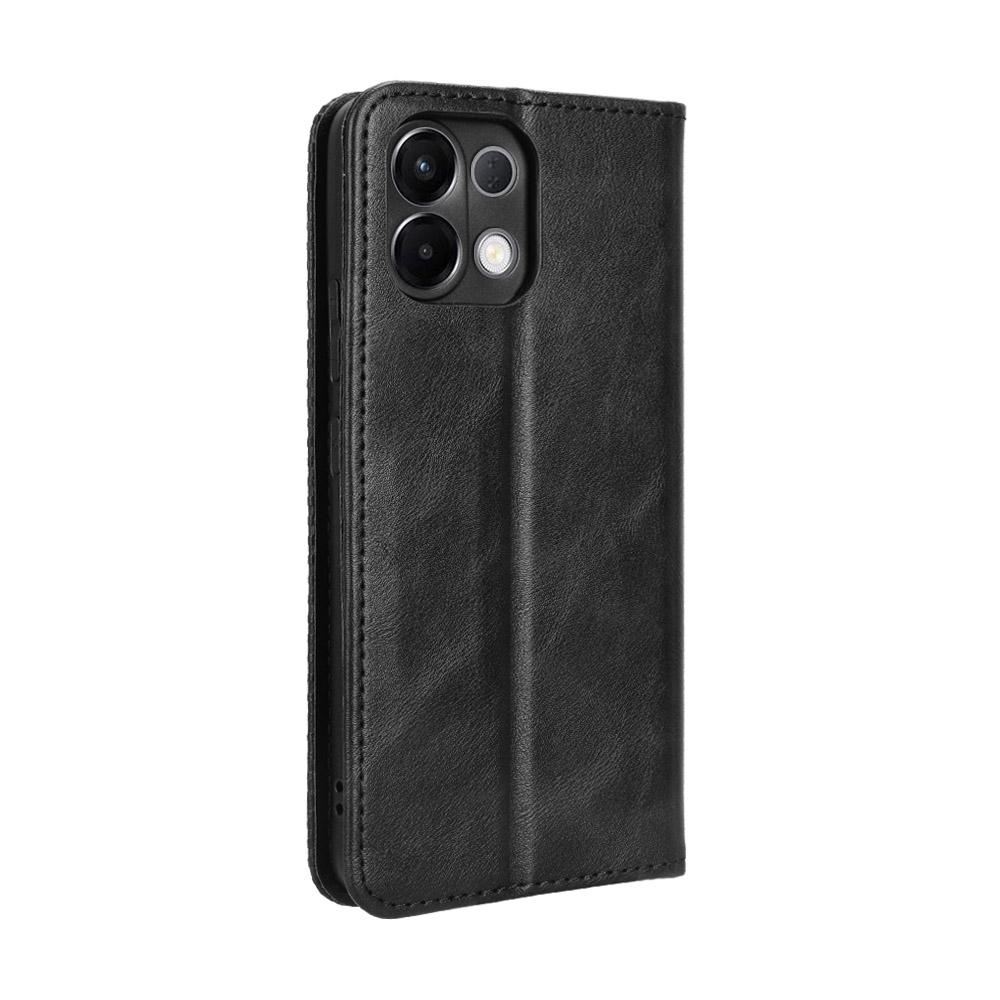 For Oppo K13 5G Leather Case Wallet Stand Retro Texture Phone Cover