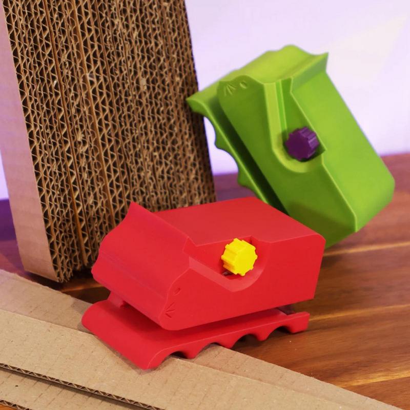 Машина для резки картона для самодельных когтеточек для кошек, 3D-печатный резак для картона, ручной резак, инструмент для изготовления когтеточек для кошек своими руками