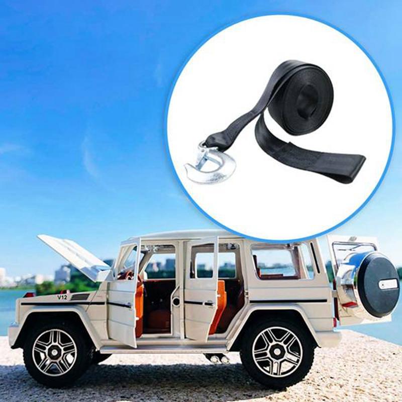 Boat Winch Strap With Hook And Safety Latch - Loop End - 5,000Lbs For Trailer Ship Docking 3