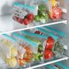 Wrap Plastic Ziplock Bags Food Storage Bags Reusable Refrigerator Organizer Fruit Grain Fresh-keeping Plastic Storage Container