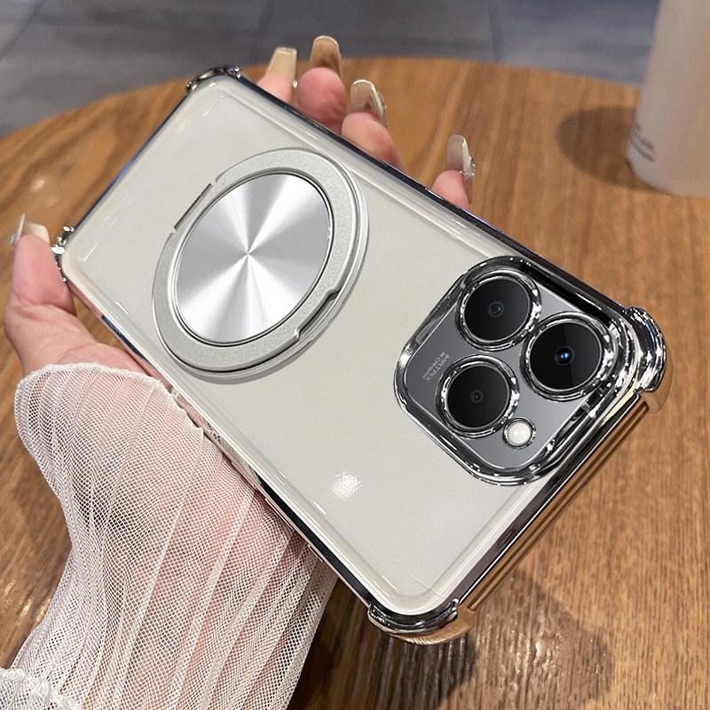 Силиконовый чехол Realme 15T с пленкой для камеры, RMX5112, Полное покрытие, Защита с подушками безопасности