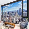 City Landscape 3d Wall Mural Photo Wallpaper Living Room Office Backdrop Wall Fresco 3d Stereo Wallpaper
