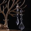 5pcs Simulate Ice Cone Crystal Hanging String Transparent Xmas Tree Decoration  Christmas
