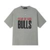 Футболка Bulls 90-х Бетонно-серый Мужские Топы Серый 125NB252006F