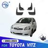 4 шт. брызговики для Toyota Vitz 2003 04 05 06 07 08 09-2023 передние и задние брызговики автомобильные аксессуары авто