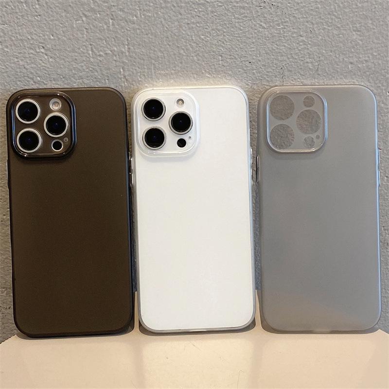 Матовый ультратонкий чехол для iPhone 17 – Совместим с Apple 15/14/13/12 и 11 Pro Max Мягкий чехол