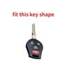Чехол-держатель для автомобильных ключей для Nissan/March/Tiida/Altima/Sentra/Armada/Cube/Juke/Maxima/Pathfinder