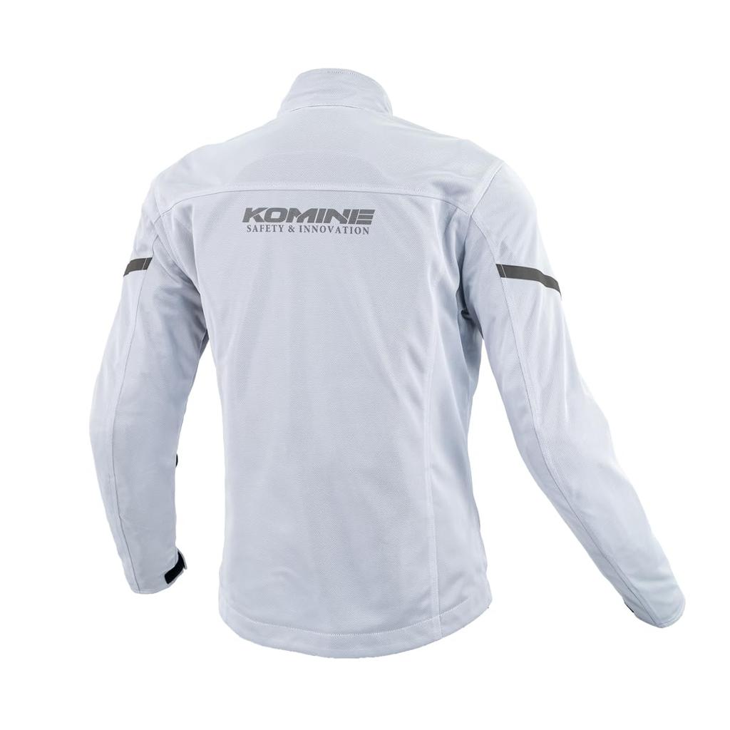 KOMINE 2025 Model Protective Full Mesh Jacket Neo for CE Mesh KOMINE Silver L JK-1623 Motorcycles, Spring/Summer, Certified, Protector,