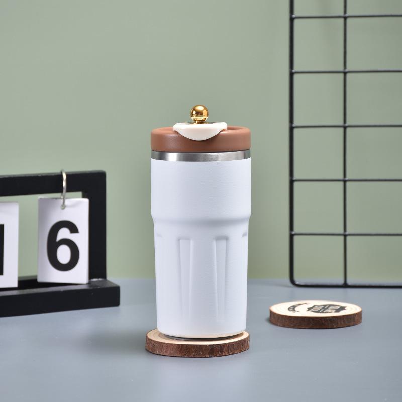 Умный дисплей температуры, кофейная чашка, вакуумная чашка из нержавеющей стали 316, стакан, женская красивая портативная кружка для воды