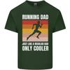Running Dad Cross Country Marathon Runner Unisexs Light Cotton Tshirt