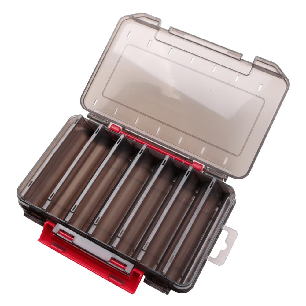 MY# Fishing Lure Box Double Side Artificial Bait Case Organizer Lure Fishing Tac