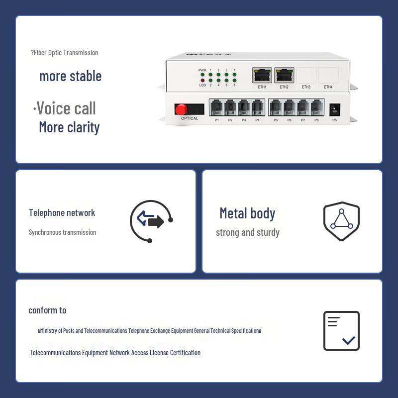Zhongke Optoelectronics Telephone Fiber Optic Transceiver
