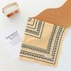 New Fresh Breathable Full-Cotton Kerchief Women's Soft Literary Decoration Small Square Scarf Retro Easy Matching Headband