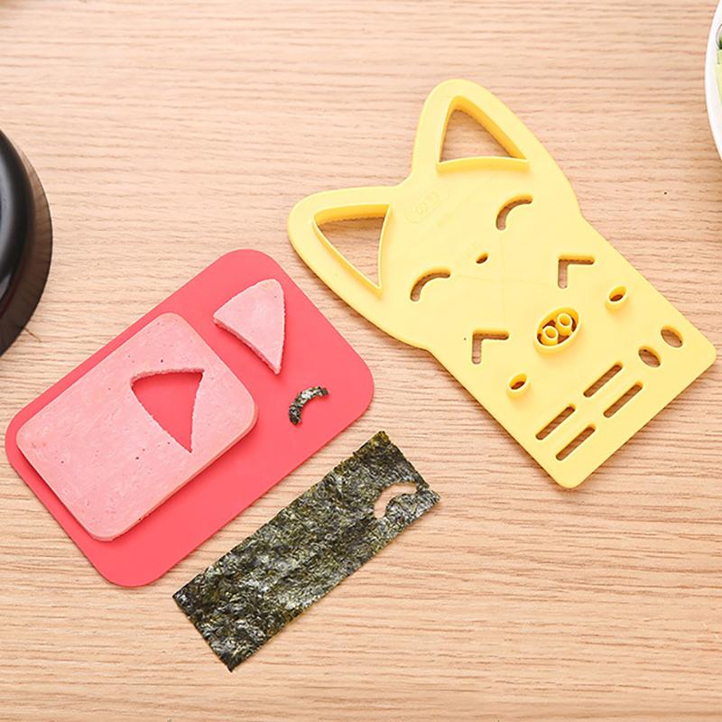 5 шт. в упаковке, милый мультфильм, дети, бенто, суши, нори, рис, форма, нож для украшения, бенто-машина, сэндвич-инструменты для самостоятельного приготовления, кухонные принадлежности