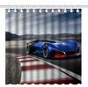 Шторка для душа гоночный автомобиль ткань ванная комната спортивный автомобиль шторки для душа крутой автомобиль скорость гоночный автомобиль шторка для душа водонепроницаемая