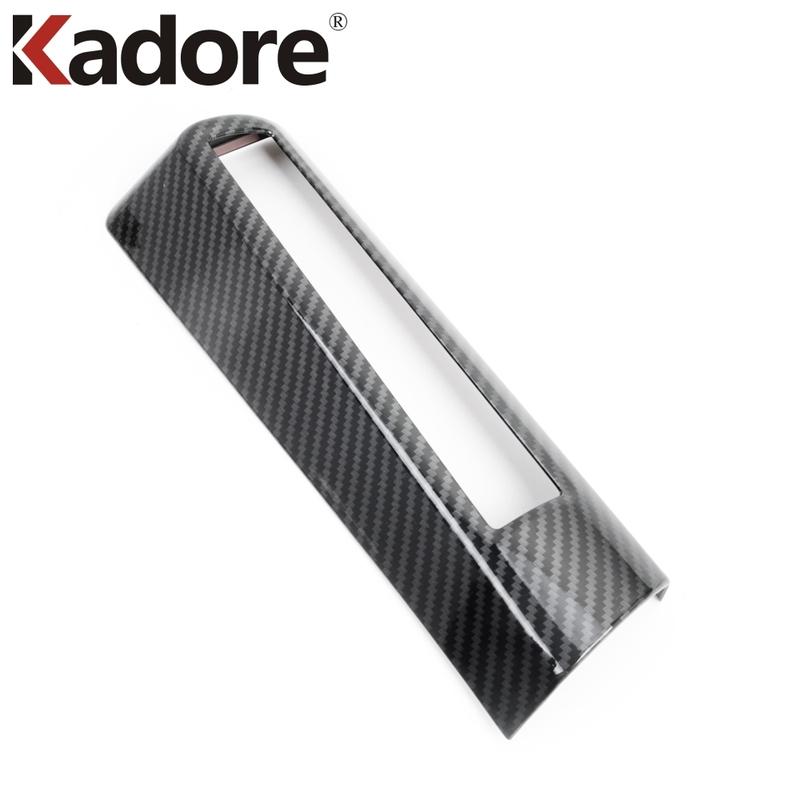 For Toyota Corolla sedan -  Carbon Fiber Car Head Light Lamp Switch Button Panel Cover Trim Interior Accessories
