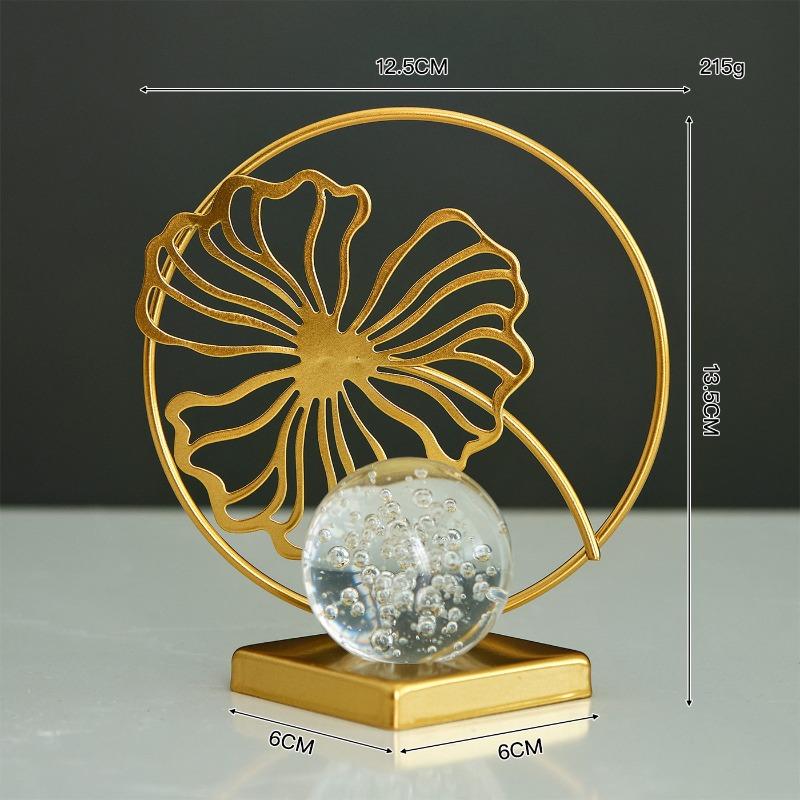 Creative Crystal Ball Ornaments for Home, Living Room, Office, Study, Entrance Hall and Wine Cabinet Decoration