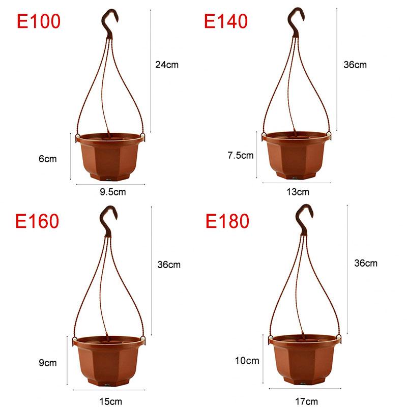1pc Plant Hanger Durable Flower Pot Holder Hanging Flower Basket Hook Hanger Durable Flower Pot Holder Garden Planter Hooks