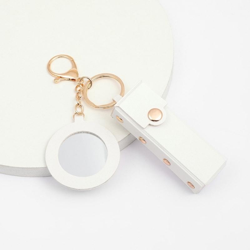 Stylish and Durable PU Lipstick Pouch Lip Balm Holder Organizer Perfect for Travel or Daily Use