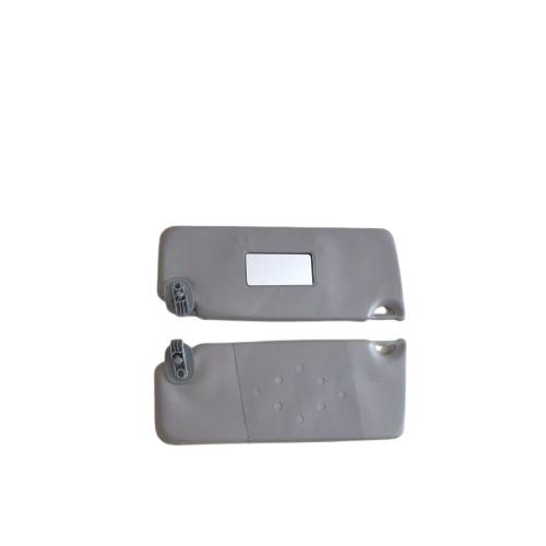 Inner Sun Visor Left Right 2 Piece Set Car Sun Visor Accessory For Renault Clio Symbol Light Gray
