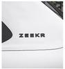 Blackened Zeekr 9X Front/Rear Logo Cover - Metal Protection & Decorative Car Accessory