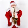 Рождественские игрушки Санты Рождественские украшения Настольные украшения Забавные анимированные подарки Декор Музыка Санта для рабочего стола Полка Гостиная Спальня