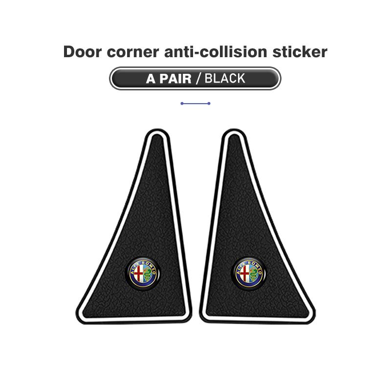 QWAKL1 2026 Hot Alfa Romeo Car Door Corner Cover Anti-collision Protection Sticker For Alfa Romeo Giulietta GT 159 147 156 Mito Brera G