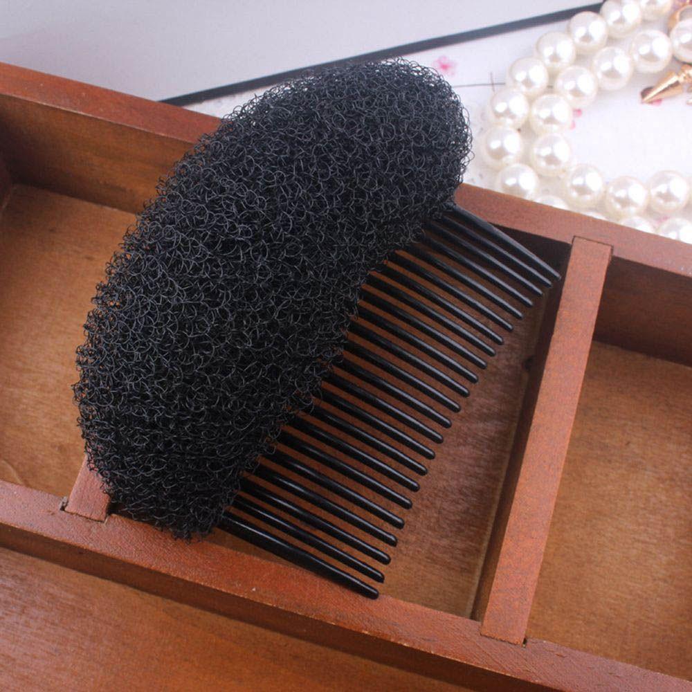 Women Fashion Fluffy Sponge Clip Stick Hair Accessories Hair Styling Bun Maker Hair Braid Tool