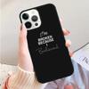 Чехол для телефона с надписью «Грустная депрессия» Черный Цвет Для iPhone 17 Air 16 15 14 Plus 11 12 13 Pro Max Apple max