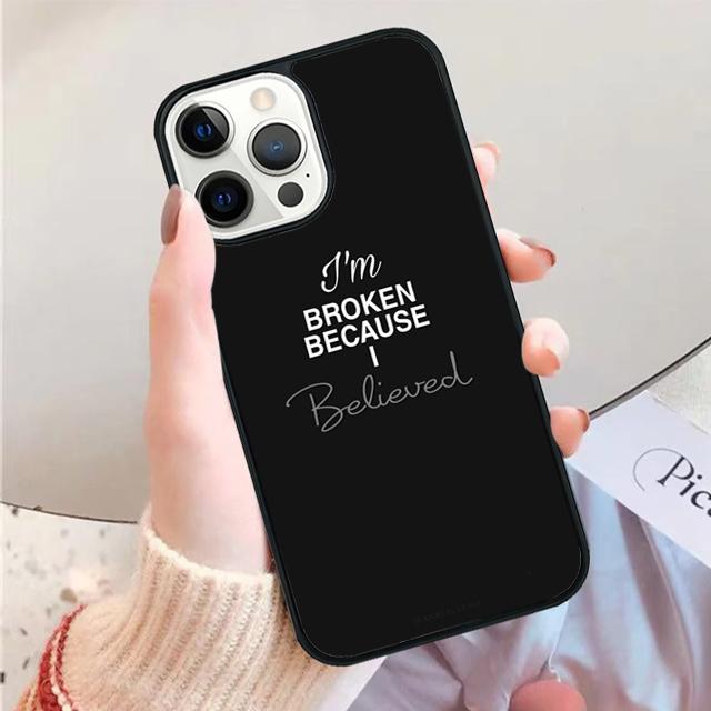 Чехол для телефона с надписью «Грустная депрессия» Черный Цвет Для iPhone 17 Air 16 15 14 Plus 11 12 13 Pro Max Apple max