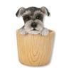 Ubia Schnauzer Pencil 10 X 8 X 12 Animal Garden Cute H23238 Holder, Cm, Figurine, Ornament, Decor, Realistic, Dog,